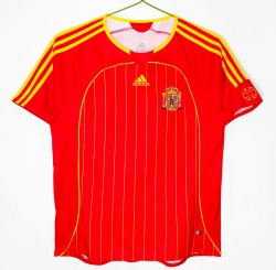 2006 Spain Home Soccer Jersey